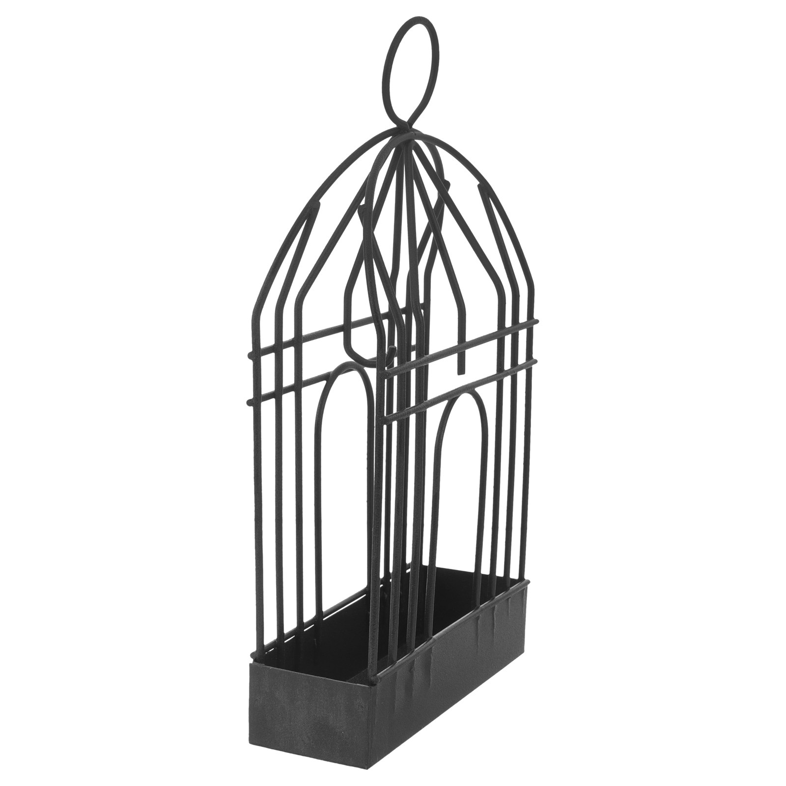 Incense Holder - Черная ретро-подставка в виде металлической клетки