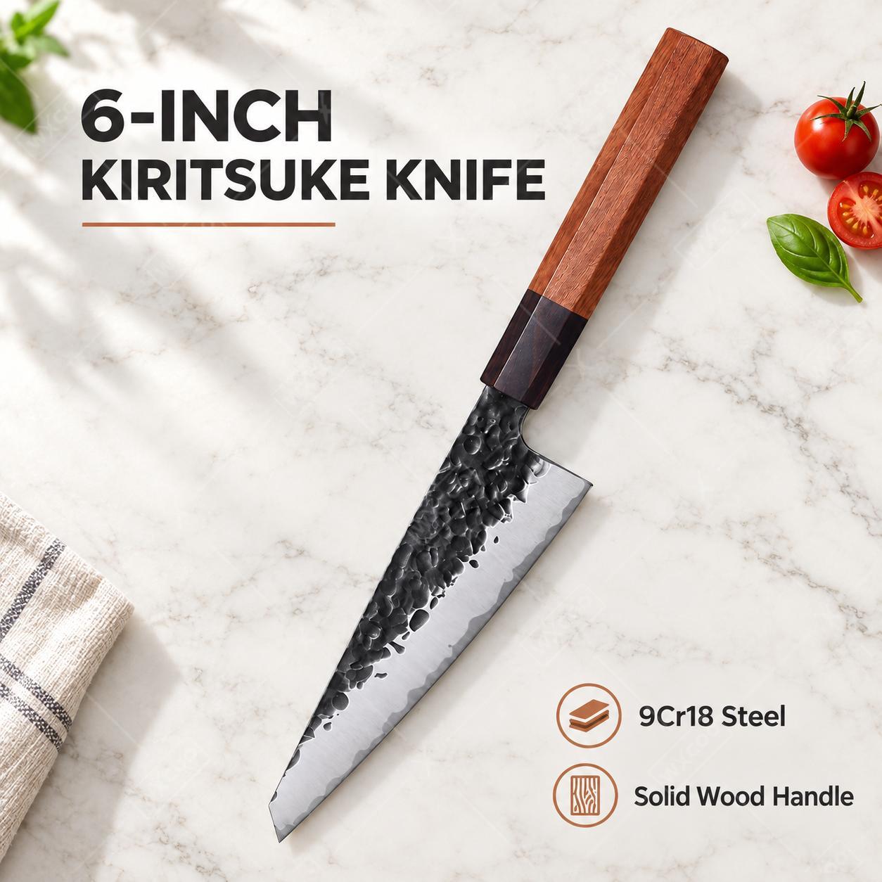 Japanese Knife - Набор японских кухонных ножей Bunka ручной