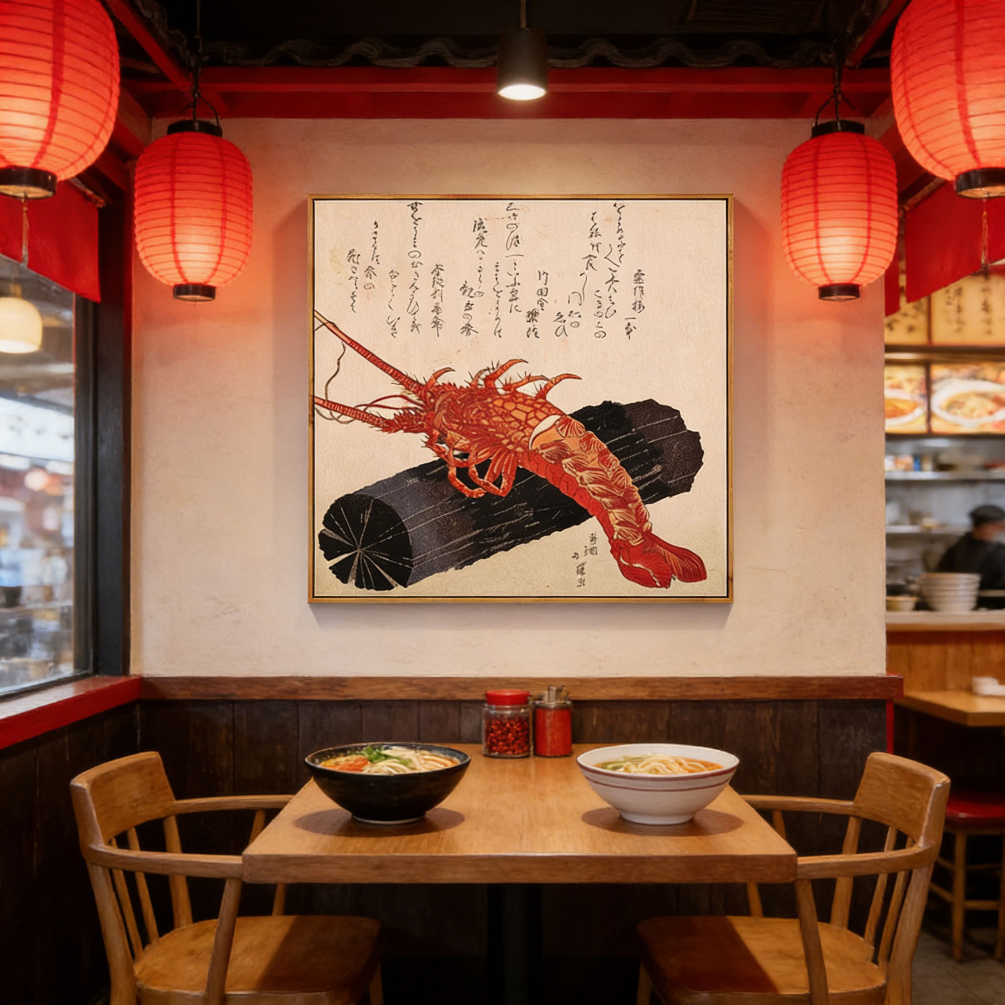Постер на холсте в японском ст – обзор и цена Japanese Restaurant Lifestyle