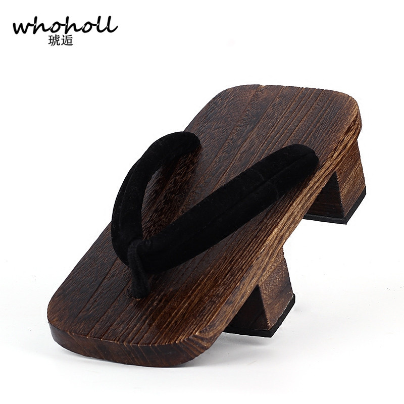 WHOHOLL Geta сандалии с двумя  – обзор и цена Geta Wooden Sandal