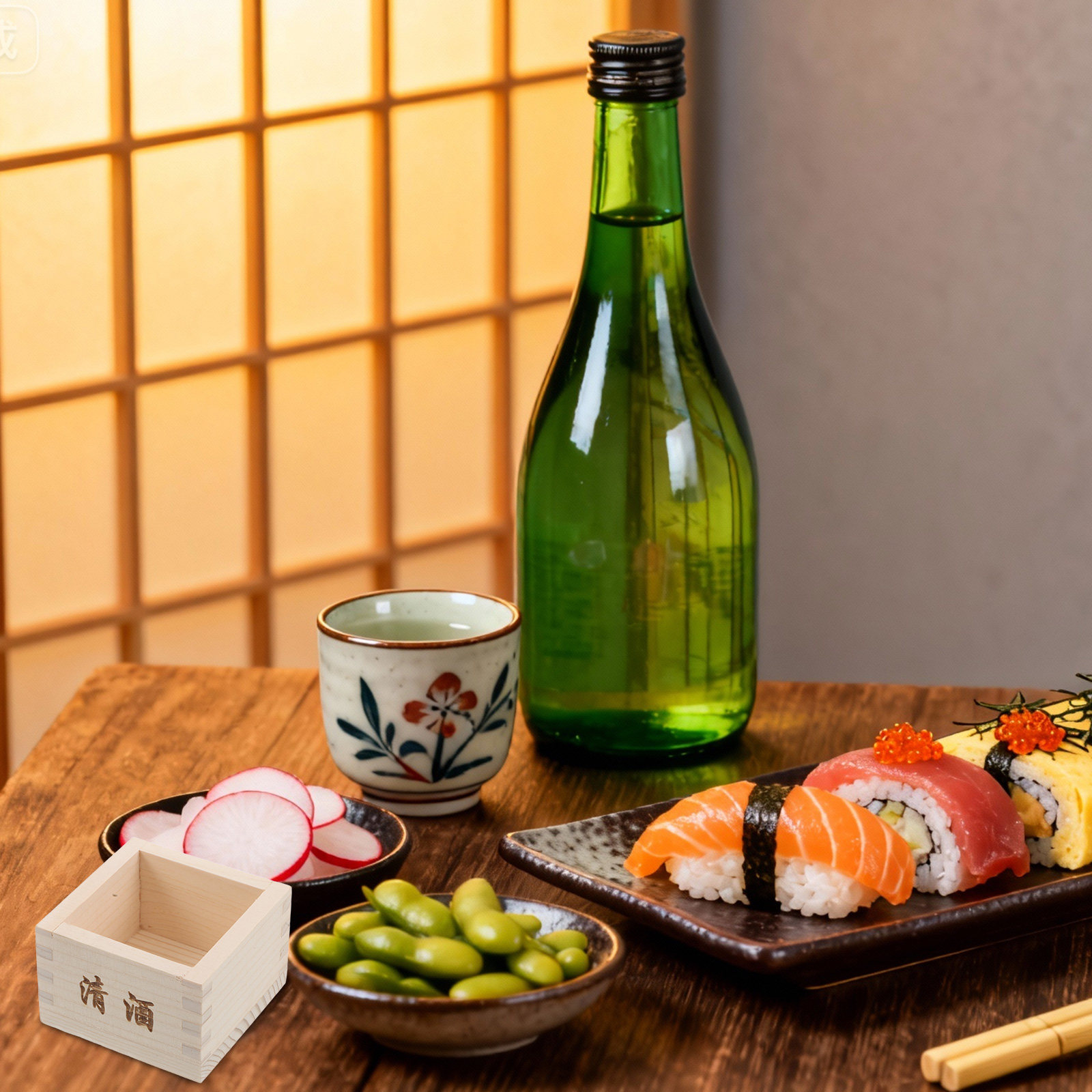 2 шт. Деревянные ящики для сак – обзор и цена Japanese Restaurant Lifestyle