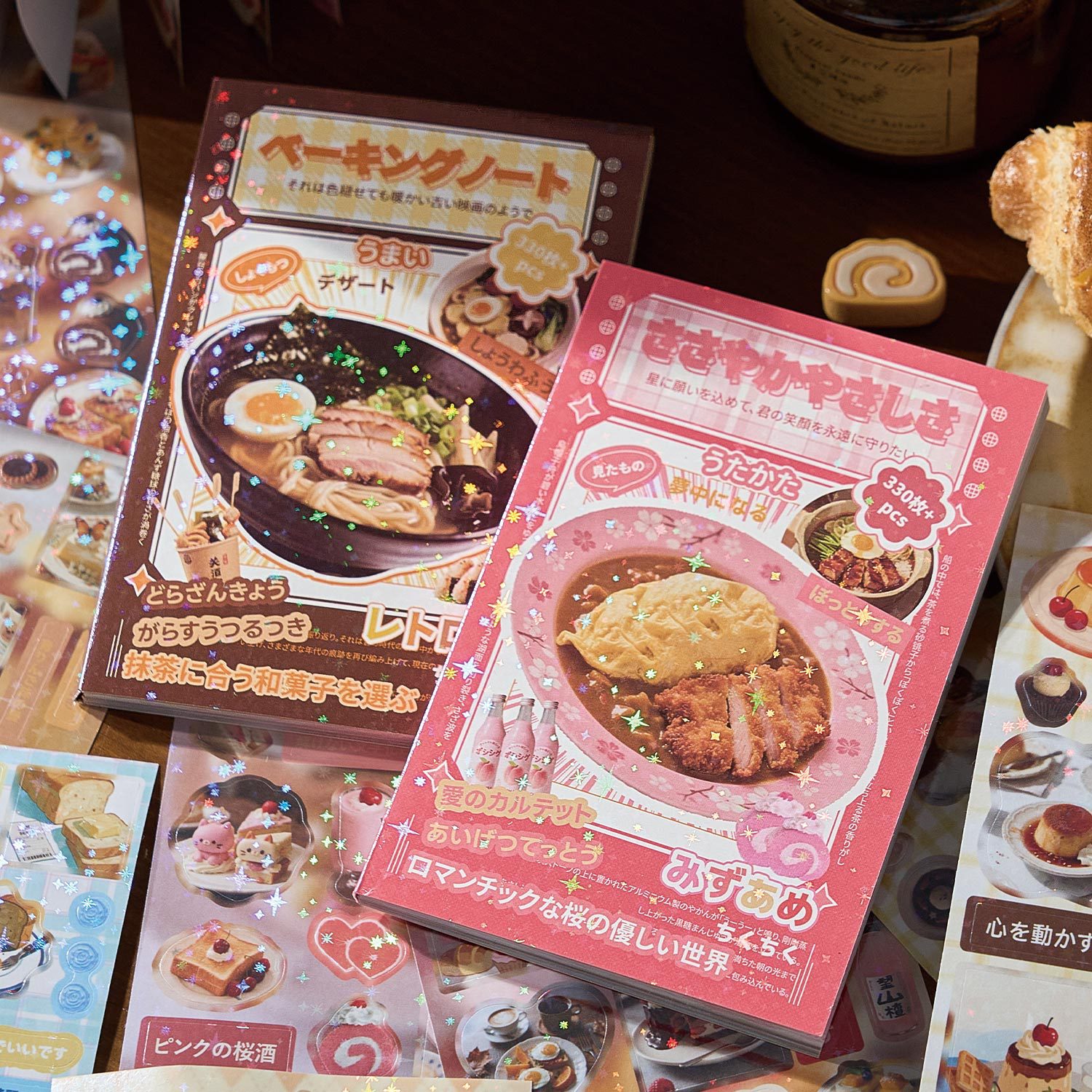 Книга с мембранными наклейками – обзор и цена Japanese Snacks