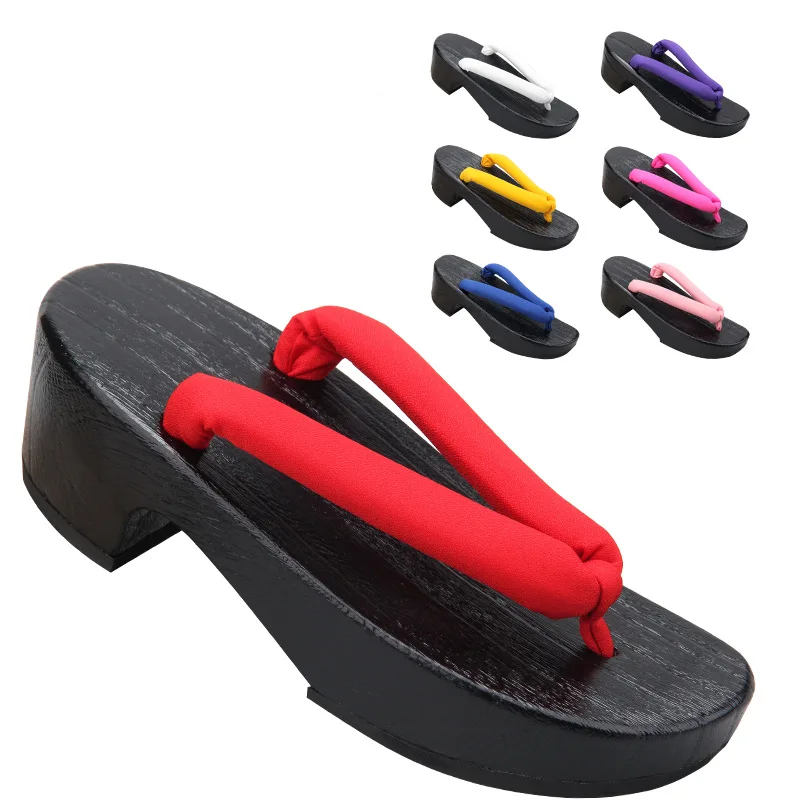 Женские черные деревянные санд – обзор и цена Geta Wooden Sandal
